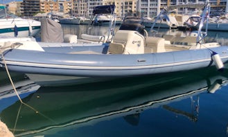 Nuova Jolly 700XL Self-Drive 24ft RIB for 8 hours in sunny Malta