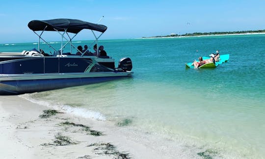 Private Pontoon Tours for up to 6 people with Captain in Clearwater Beach