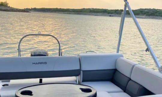 Captained 2021 pontoon on Lake Travis, Austin Texas!