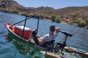 Freedom Hawk 12ft Fishing Kayak with motor!!