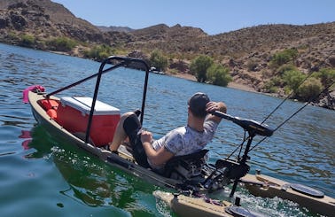 Freedom Hawk 12ft Fishing Kayak with motor!!