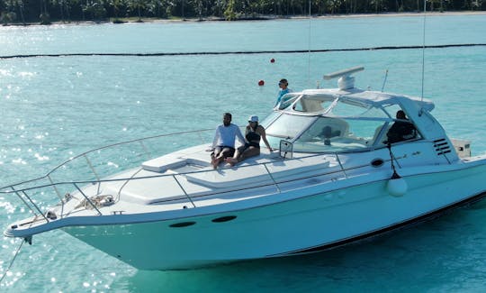 SeaRay Yacht Sport at Cap Cana Marina . Apc yacht and Boats.