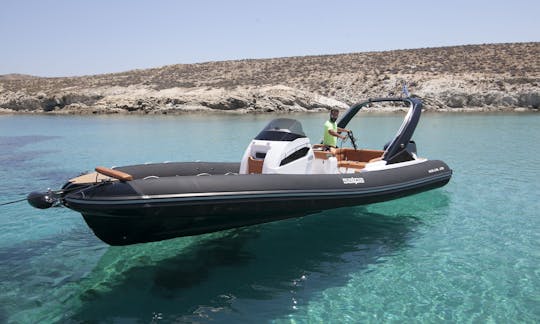 The Amazing Salpa Soleil 28 Inflatable Rib Boat - Model 2021- Mykonos