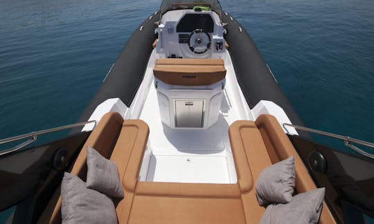 The Amazing Salpa Soleil 28 Inflatable Rib Boat - Model 2021- Mykonos