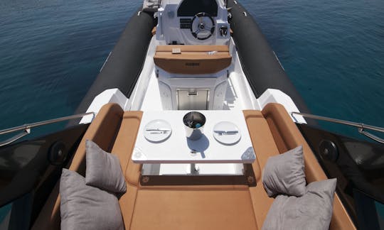 The Amazing Salpa Soleil 28 Inflatable Rib Boat - Model 2021- Mykonos
