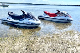Yamaha Waverunner Jet Ski Rentals at Lake Somerville, Texas