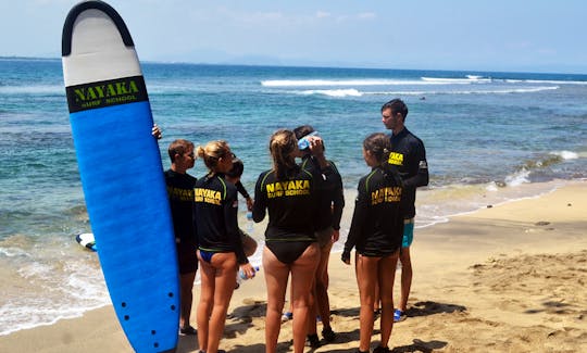 3 days - How to learn Surfing for beginner in Lombok Senggigi