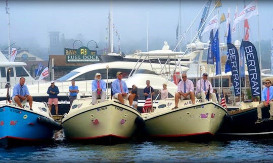 Oldport 26 Yacht Club Launch for charter in Newport RI