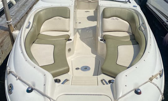 SeaRay 240 Sundeck 26ft Powerboat for Rent in Jersey Shore
