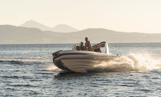 「ポリエゴス」オリンピック 7.2m RIB/250hp-シフノス島