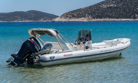 「ポリエゴス」オリンピック 7.2m RIB/250hp-シフノス島