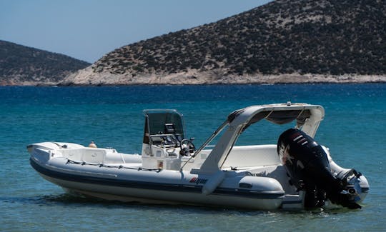 「ポリエゴス」オリンピック 7.2m RIB/250hp-シフノス島