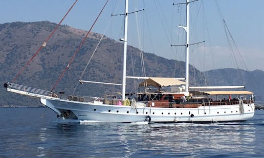 Sports nautiques gratuits/Gulet Lux Gulet avec équipage complet/FETHIYE MARINE