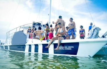 47' Sailing Catamaran Tour in Punta Cana