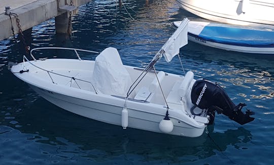 Primus 17ft Power Boat Rental in Pinezici