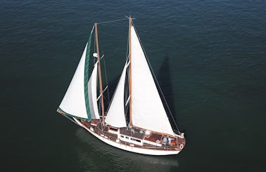 60’ Schooner Charter from Richmond Marina Bay