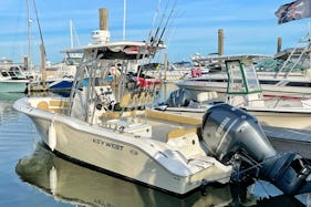 Captained 24ft Key West - fishing or cruising out of Clinton, CT