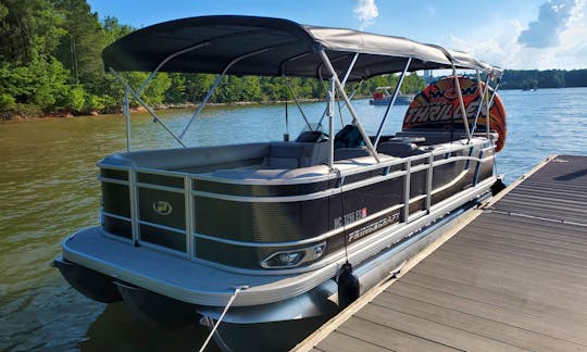 Cruise, Swim, Party and Enjoy on a 2021 Tritoon on Lake Norman!