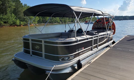 Cruise, Swim, Party and Enjoy on a 2021 Tritoon on Lake Norman!