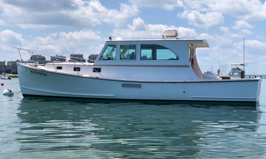 38' Power downeast cruiser in Hull (OR pick up in Boston with additional cost) BOAT IS IN HULL MA - GOOGLE IT IF UNSURE WHERE!