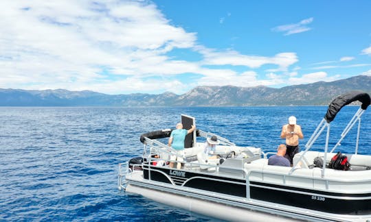 Lowe SS 230 Tritoon in Lake Tahoe