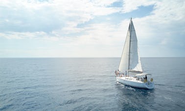 Aluguel de veleiro Jeanneau Sun Odyssey 35 em Sani Marina, Calcídica