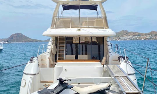 62foot Sunseeker Manhattan Motor Yacht for 10 People in Muğla, Turkey!