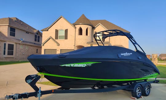 NEW 2021 25’ Yamaha AR250 JetBoat on Lake Lewisville - Get the Boat Life Experience