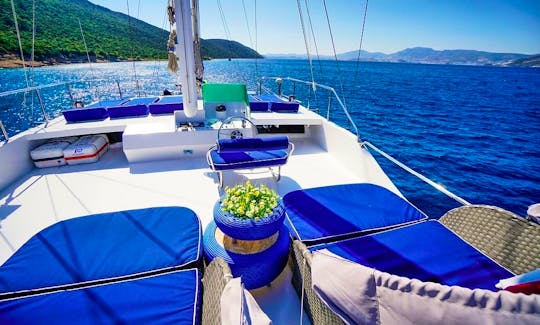 78' Sailing Gulet for 10 People in Muğla
