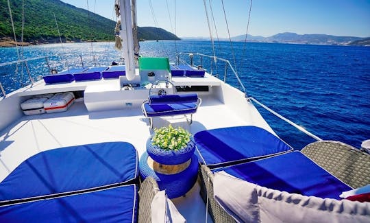 78' Sailing Gulet for 10 People in Muğla