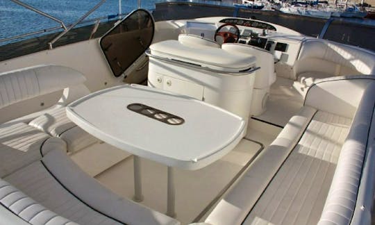 Princess 61  Alma V Motor Yacht Rental in Ibiza