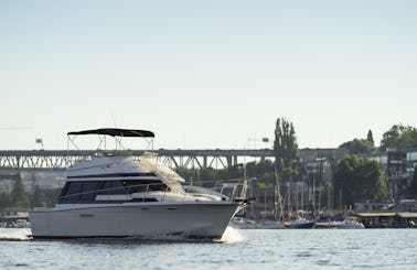 SUMMER FUN!! Lake Union and Washington Yacht Charters 38'
