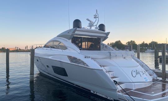 A “vida urbana” de Chicago - Sunseeker de 64'