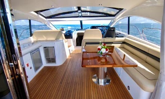 *Fall Special: Buy 3 hours, get the 4th hour Free on our 64' Sunseeker