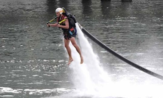 Jetpack vole à Toledo, Ohio