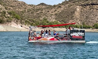 Liquid Limo Country Cruise Pontoon Boat For Day Trip!