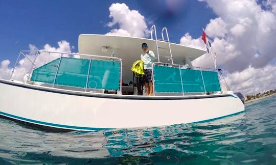 34' Party Catamaran in West Palm Beach