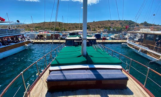 Private Charter on Sailing Gulet RP for 8 People in Bodrum, Turkey