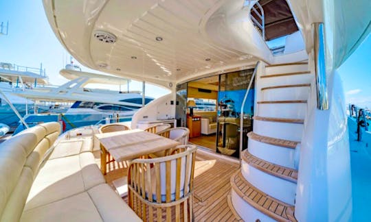 Rent a Luxury Yachting Experience! 75' SunSeeker