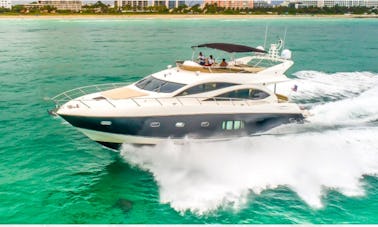75' SunSeeker in Miami Beach, Florida - Rent a Luxury Yachting Experience!