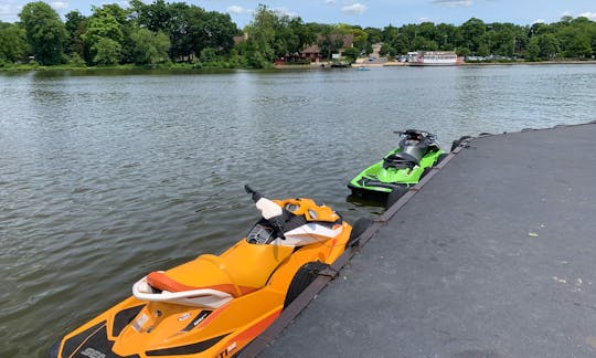 Pair of SeaDoo GTI Jetskis for Rent in Bartlett