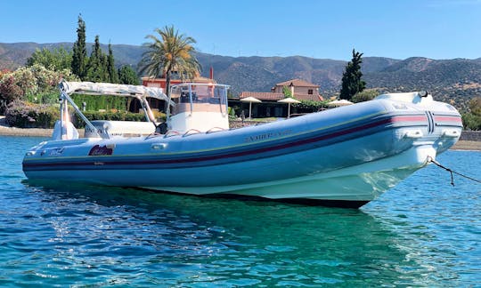 BWA 650 21' RIB Boat for Cruising and Relax in Greece