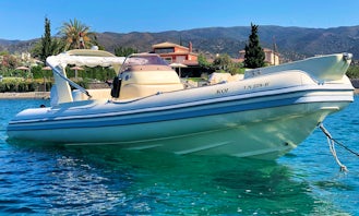 BOSS 550 RIB Cruise and Sightseeing in Ermioni