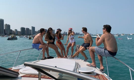 Chicago summer in style - 33' Monterey 302 for Charter on Lake Michigan!