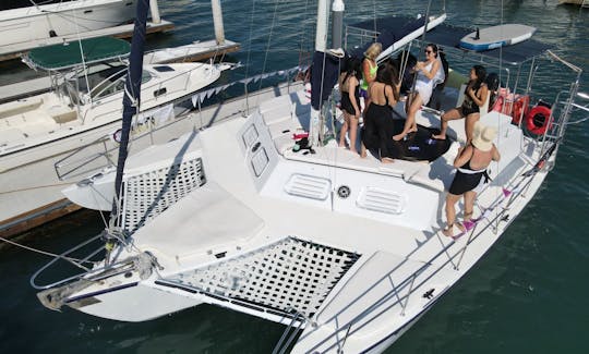 Private Charter on a 38ft Cruising Catamaran for Up to 15 People in Cabo, Mexico