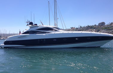 Sunseeker 68ft Luxury Yacht Charter in San Diego