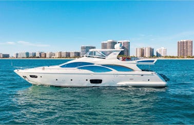 95′ Azimut – Miami Yacht Rental in Nassau, New Providence