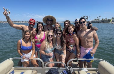 high 70 degrees this week in San Diego, Great party!  Luxury Pontoon Party Cruise up to 12 people!  Rated #1 Party Cruise in San Diego!