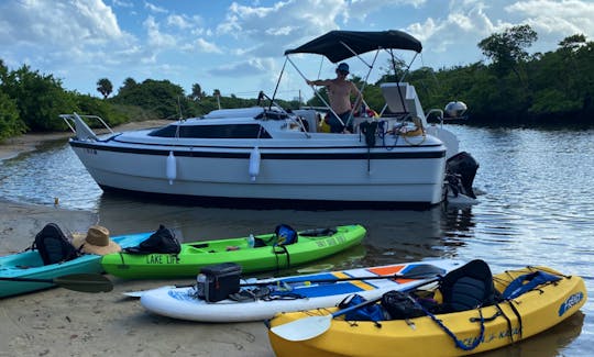 26’ Center Console Adventure Cruise, Kayak & Camp in Fort Lauderdale