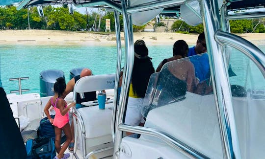 Center Console Day Trip with Snorkeling and More in Fajardo